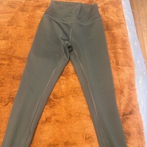 ALO Yoga Olive High-Waist Leggings